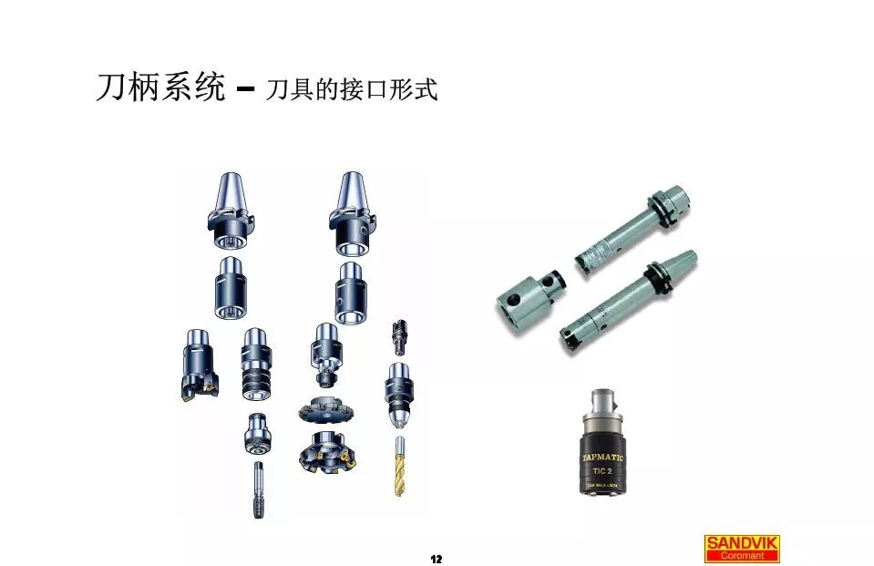 40張圖解加工中心的刀柄系統，聰明人都收藏了(圖12)
